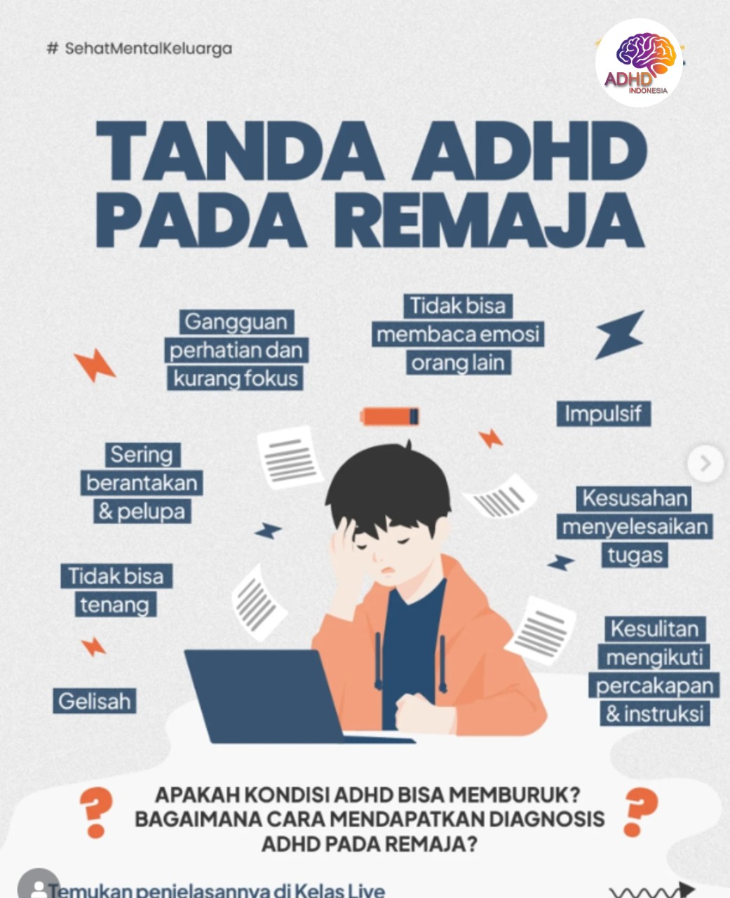 Screening ADHD Non-Diagnostik: Edukasi Awal bagi Orang Tua di Kabupaten Melawi